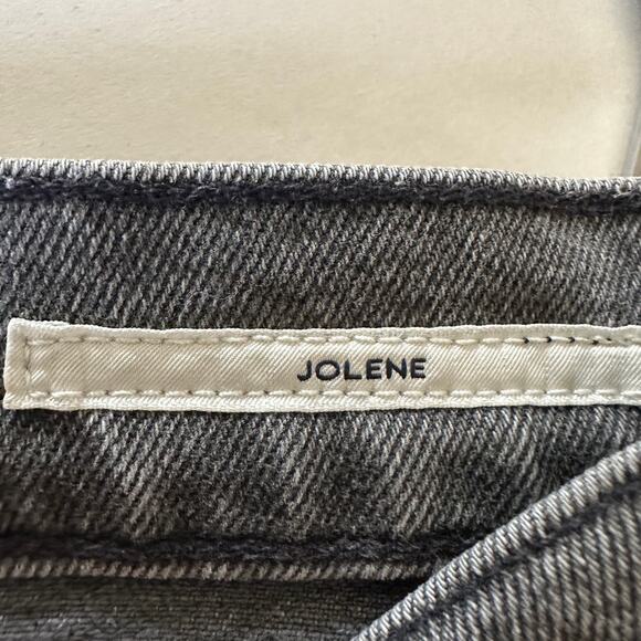 CITIZENS of HUMANITY | Jolene High Rise Vintage Straight Gray Distressed Size 29 - Picture 8 of 9